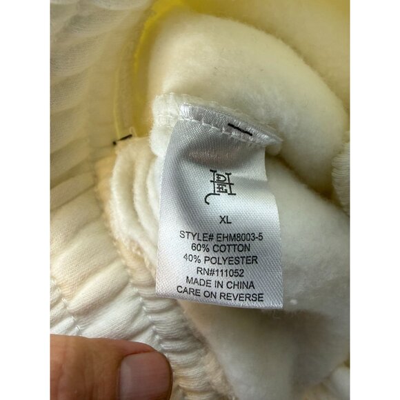 NWT ED HARDY IVORY FLAME SKULL WIDE LEG SWEATPANTS WOMENS SIZE XL - Picture 11 of 15